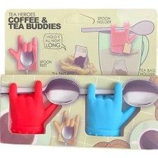 Kaia Life 2'li Silikon Tutucu Çay ve Kahve Aksesuar Seti