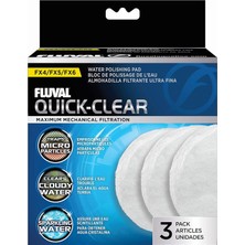 Hype Store Fluval Ince Filtre Keçe, Fluval Fx4, Fx5 ve Fx6 Dış Filtreler Için, 3'lü Paket