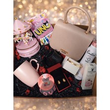 OEM Sevgiliye Özel Sevgililer Günü Çantalı Kar Küresi Atlı Karınca Temalı Konsept Hediye Kutusu