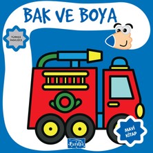 Parıltı Yayınları Bak ve Boya Mavi Kitap
