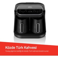 Arzum Geniş Kapasiteli Dokunmatik Ekranlı Makine Bakır OK007 Okka Grandio Duo