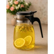 Kaia Life 900 ml Süzgeçli Cam Sürahi