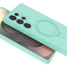 Epilons Newface Galaxy S24 Magsafe Standlı Kapak - Su Yeşili