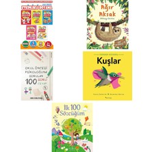 Harika Çocuk Yayınları 4-7 Yaş Eğitici Etkinlikli Boyama Seti - 5 Kitap... +4 Eğitim Kitabı