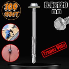 Dekpax 5,5X120 Panel Vidası 50Lİ