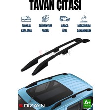 Universal S-Dizayn Opel Combo E Kısa Şase Aluminyum Siyah Tavan Çıtası 2019 Üzeri A+ Kalite