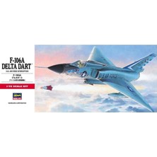 Hasegawa C11 341 1/72 Ölçek, F-106A Delta Dart, Savaş Uçağı Plastik Model Kiti
