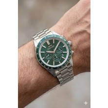 Slazenger Dual Time, Lüks Tasarım Erkek Kol Saati | 42MM, Çelik Kordon, Mineral Cam, 10ATM