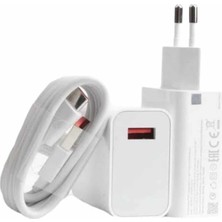 Starseven Beyaz Hızlı Şarj Seti Şarj Adaptörü ve Kablosu 67W