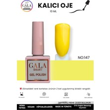 Gala Smart  Sarı Kalıcı Oje 10 ml Oje Kodu: 147
