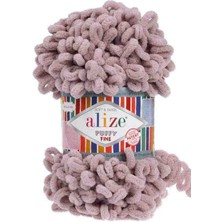 Alize Puffy Fine 268 Güvercin 1 Adet (Ince Ilmek)