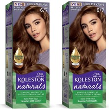 ModaSize Naturals Saç Boyası Çikolata Kahve 6/7 2x Paket