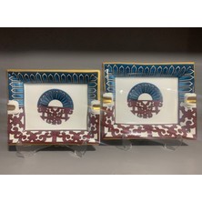 Konyax Olıvıa Porselen Küllük Takımı 2 Adet