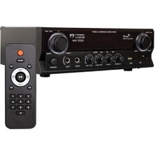 Magicvoice MV-500 100 Watt Usb-Sd-Bluetooth 2 Bölgeli Hat Trafolu Anfi