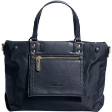 Silver & Polo SP1213 Kadın El Çantası Saten Siyah