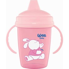 Hype Store Wee Baby Enjoy Akıtmaz Kulplu Alıştırma Bardağı 240 ml - Pembe