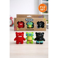 Toyfest Fuggler Funny Ugly Monster 3’lü Koleksiyon Figür Seti – Renkli Komik Canavar Oyuncak I Model 4