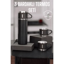 Shoplet Buğz 500 ml Kapasiteli Taşınabilir Basınçlı Termos Seti Günlük Kullanım Için Ideal