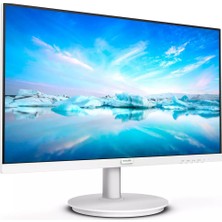 Kaia Life Phılıps 271V8AW/01 27" 4ms, 75Hz, Full Hd, Hdmı, D-Sub, Beyaz Kasa, IPS Panel Monitör