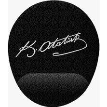 Hype Store Iyi Fikirler Atatürk Imza Bilek Destekli Mouse Pad