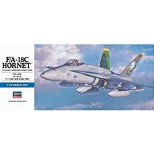 Hasegawa D8 438 1/72 Ölçek, F/C-18C Hornet, Savaş Uçağı Plastik Model Kiti