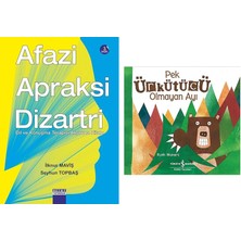 Detay Yayıncılık Afazi Apraksi Dizartri: Dil ve Konuşma Terapisi Alıştırma Ki... +1 Eğitim Kitabı