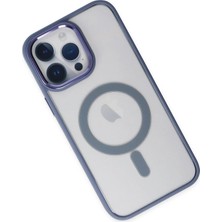 Olinea Newface Iphone 14 Kılıf Room Magneticsafe Silikon - Sierra Blue