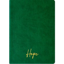 Kum Yayınevi Hope Defter - Dokulu Thermo Sert Kapak - Çizgili 192 Sayfa – 15X21,3CM - Yeşil