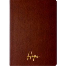 Kum Yayınevi Hope Defter - Thermo Sert Kapak - Çizgisiz 192 Sayfa – 15X21,3CM - Bordo