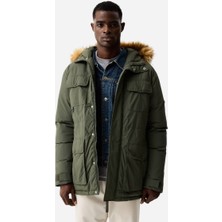 Hunter Angus Explorer Parka Erkek Haki Mont HARM0018252-KM