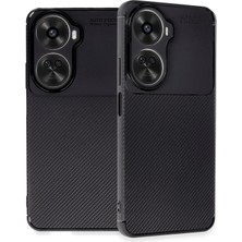 Epilons Newface Nova 12 Se Kılıf Auto Focus Karbon Kapak - Siyah