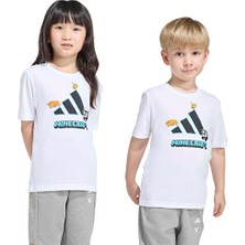 Adidas Lk Mc Tr Tee Çocuk Günlük Tişört KD4434 Beyaz