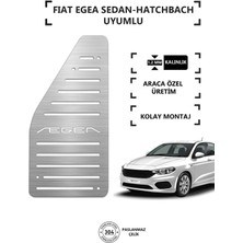 A&G Tuning Fiat Egea Krom Ayak Dayama Dinlendirme Pedalı