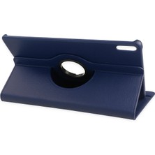 Epilons Newface Matepad 11 10.9 360 Tablet Deri Kılıf - Lacivert