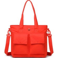 Smart Bags Mikro Poly Kumaş Büyük Boy Kadın Omuz Çantası 3345