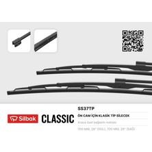 Silbak Storozal Silecek Süpürgesi Vidali 700MM Man SL200 Süpürge 70CM O 6-Bmc Levend Xl-Renault Magnum