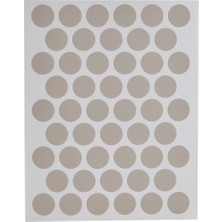 Kitchen Design Lab Kumtaşı Mobilya Vida Başlığı Kapatma Tıpası, Mobilya Tapası 1,4 Cm, 50 Adet