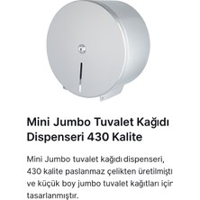Onno Mini Jumbo Tuvalet Kağıt Dispenseri – 430 Kalite
