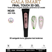 Gala Smart  3D 3 Boyutlu Nail Art Jeli No:3d-9