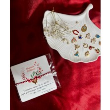 The Canelif Accessories Kartlı  Marteniçka Bileklik - Ayarlanabilir, Şans Getiren Özel Tasarım (Hediye Paketli Gönderim Sağlanmaktadır.)