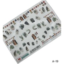 Gala Smart  Stıcker Naıl Art No:a-19