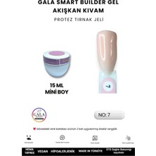 Gala Smart  Akışkan Kıvamlı Gala Protez Tırnak Jeli No:11 - 15 ml