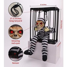 Mahkum Görünümlü Kuru Kafa Iskelet