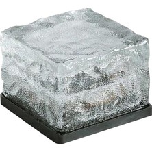 Powermaster PM-21646 Solar Günışığı Ledli Tuğla Görünümlü Bahçe Dekorasyon Aydınlatma