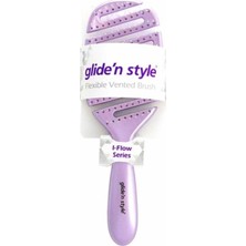 Hype Store Glide'n Style Elastik Kanallı Saç Fırçası GS-345