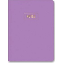 Hype Store Le Color Notes Mini Defter Çizgili Mor 14X20 cm