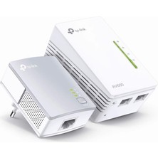 Hype Store Tp-Link TL-WPA4220KIT 300MBPS AV600 Wi-Fi Powerline Extender Başlangıç Kiti, Kablosuz Menzil Genişle