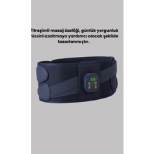 Astraltech Dijital Ekranlı Isıtmalı Masaj Kemeri Bel Çevresi 100 cm Altı İçin Uygun