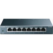 Hype Store Tp-Link TL-SG108, 8-Port 10/100/1000 Mbps Gigabit Ethernet Switch 5 V Harici Güç Adaptörü