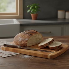 Hype Store Bambu Kesme Tahtası Antibakteriel Yıkanabilir Doğrama Tahtası Dikdörtgen 34X24CM | Antibakteriyel ve